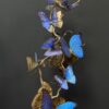 Stolp met blauwe vlinders