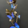 Stolp met blauwe vlinders