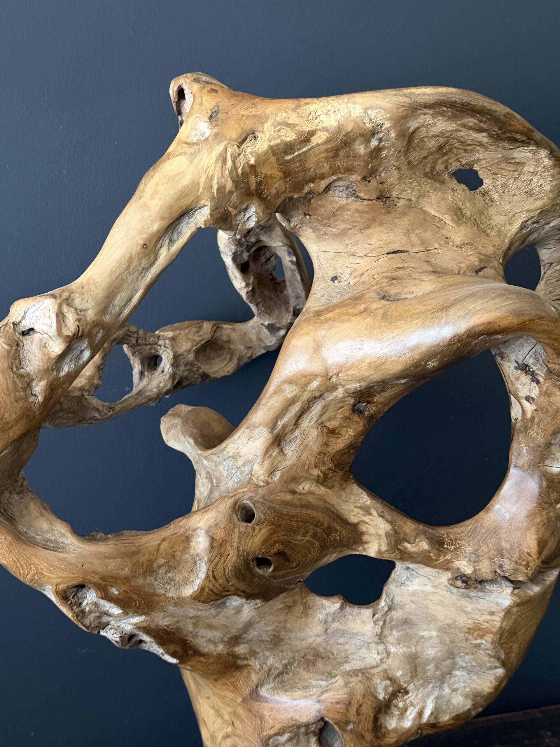 Natuurlijk houten object