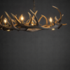 Lange design geweilamp Lange design geweilamp