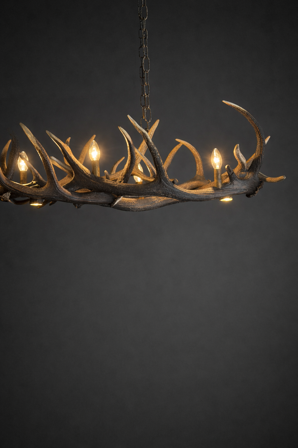 Lange design geweilamp Lange design geweilamp