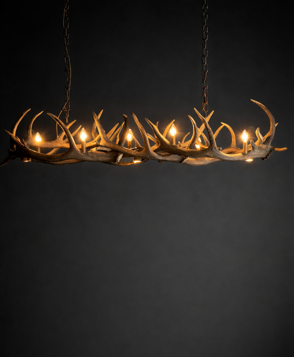 Lange design geweilamp Lange design geweilamp