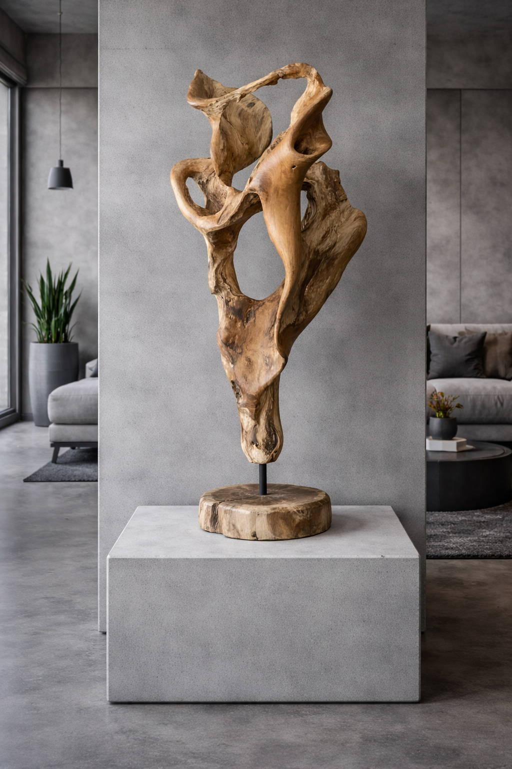 Natuurlijk houten object Natuurlijk houten object