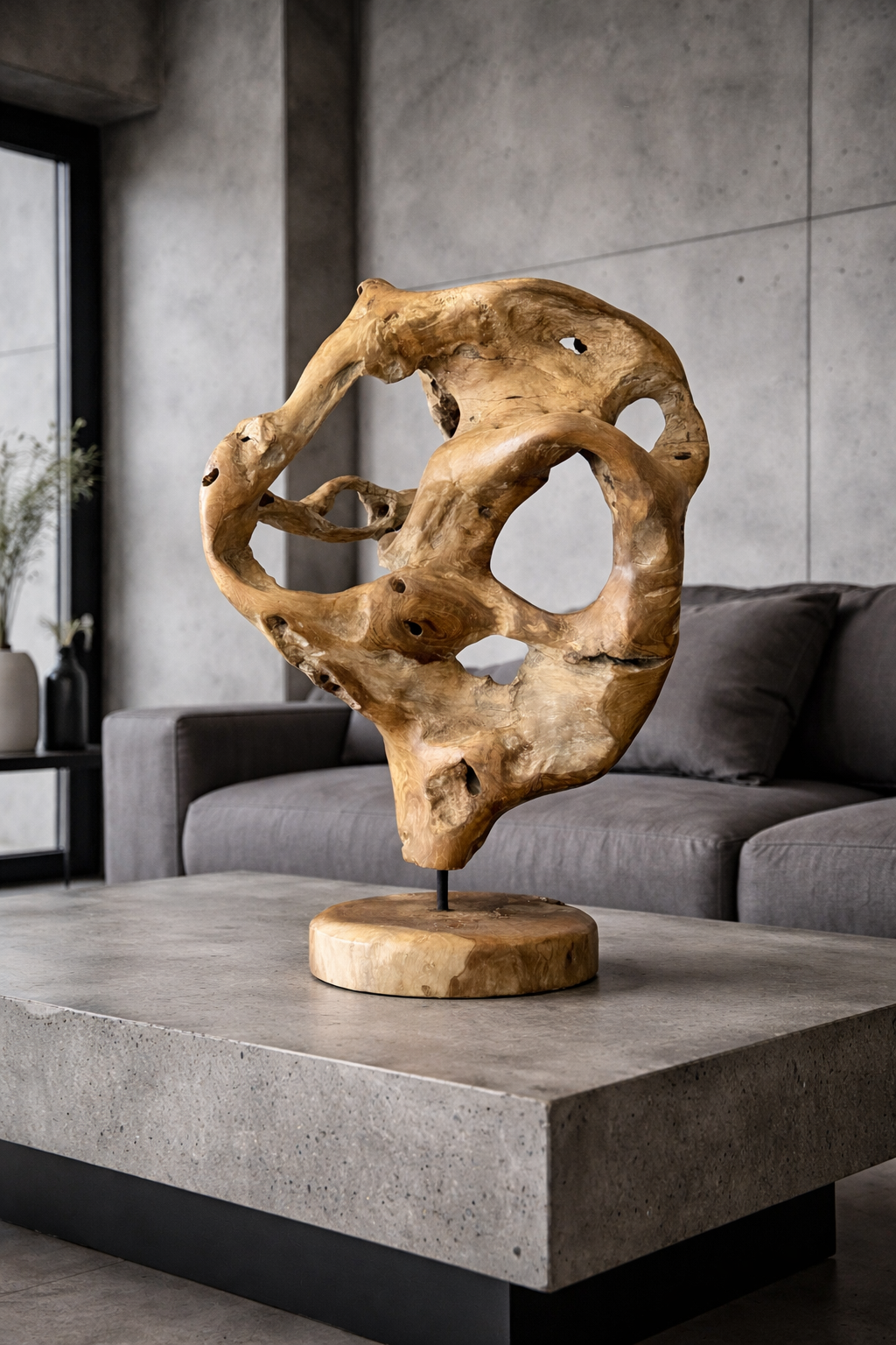 Natuurlijk houten object Natuurlijk houten object