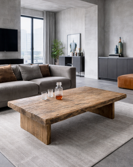 salontafel eiken hout