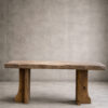 Oud eiken sidetable Oud eiken sidetable