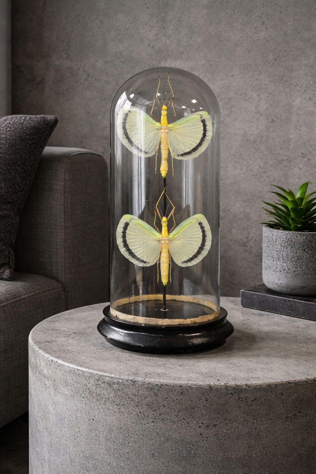 Antieke stolp met wandelende takken