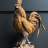 Metalen beeld van een haan Metalen beeld van een haan