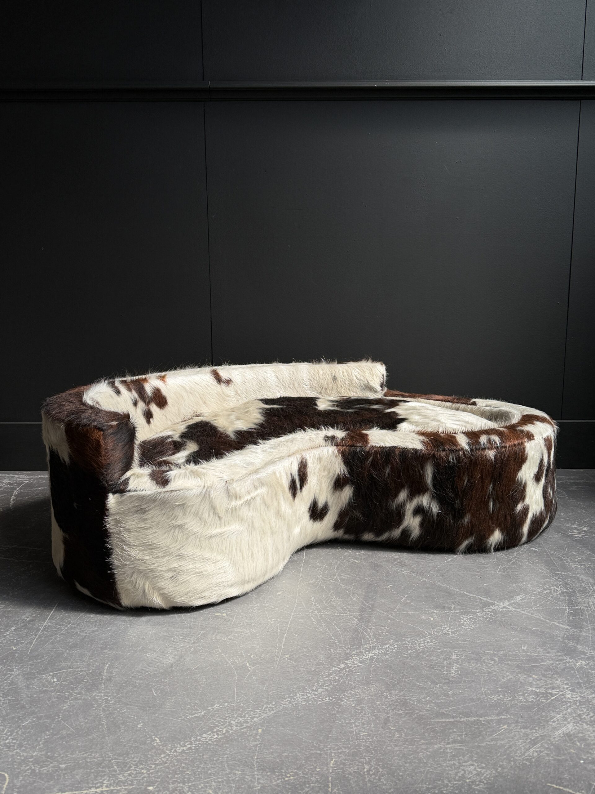 Hondenmand van koehuid