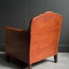 Vintage lederen clubfauteuil