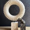 Onyx reliëf ring