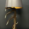 Schemerlamp van gewei Schemerlamp van gewei