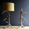 Schemerlamp van gewei