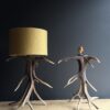 Schemerlamp van gewei
