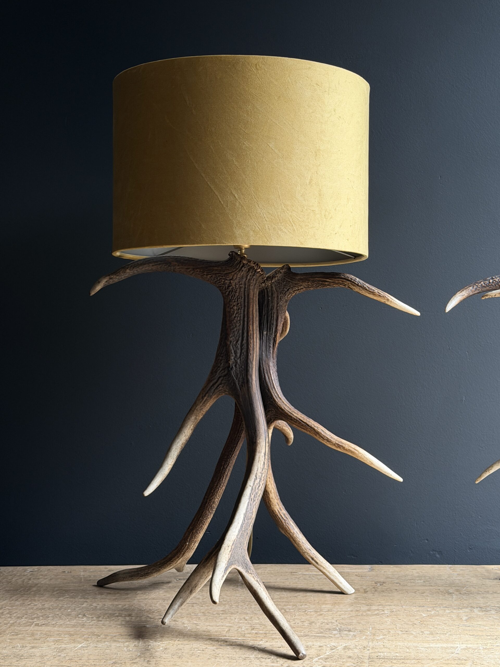 Schemerlamp van gewei Schemerlamp van gewei