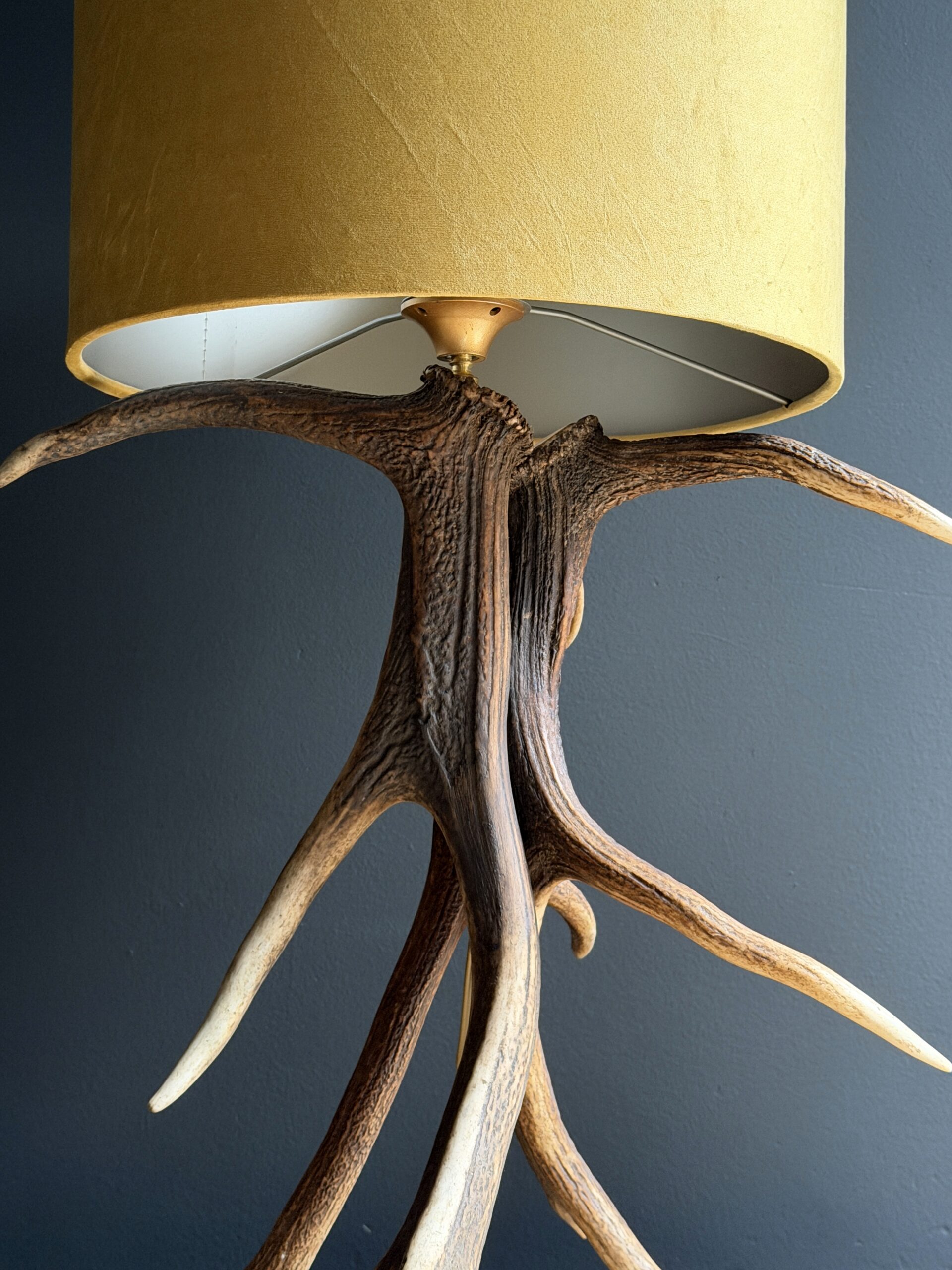 Schemerlamp van gewei Schemerlamp van gewei