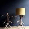 Schemerlamp van gewei