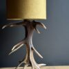 Schemerlamp van gewei