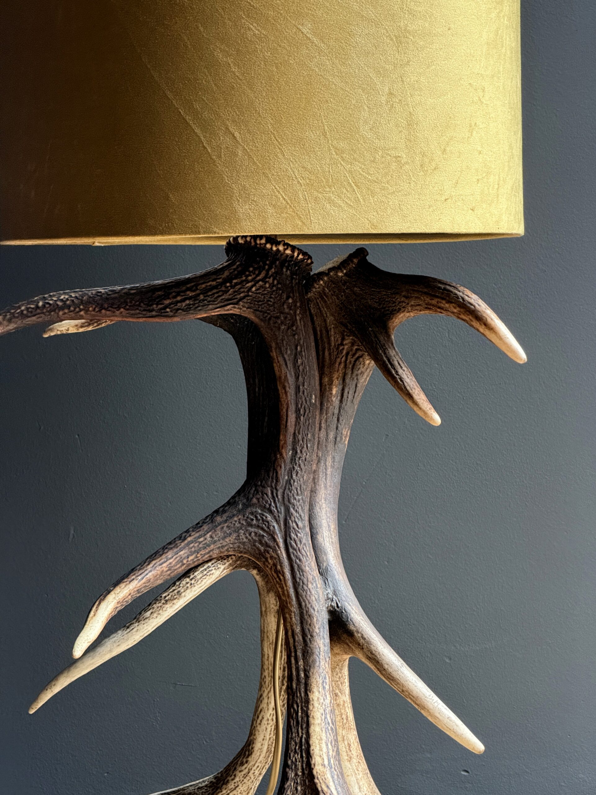 Schemerlamp van gewei Schemerlamp van gewei