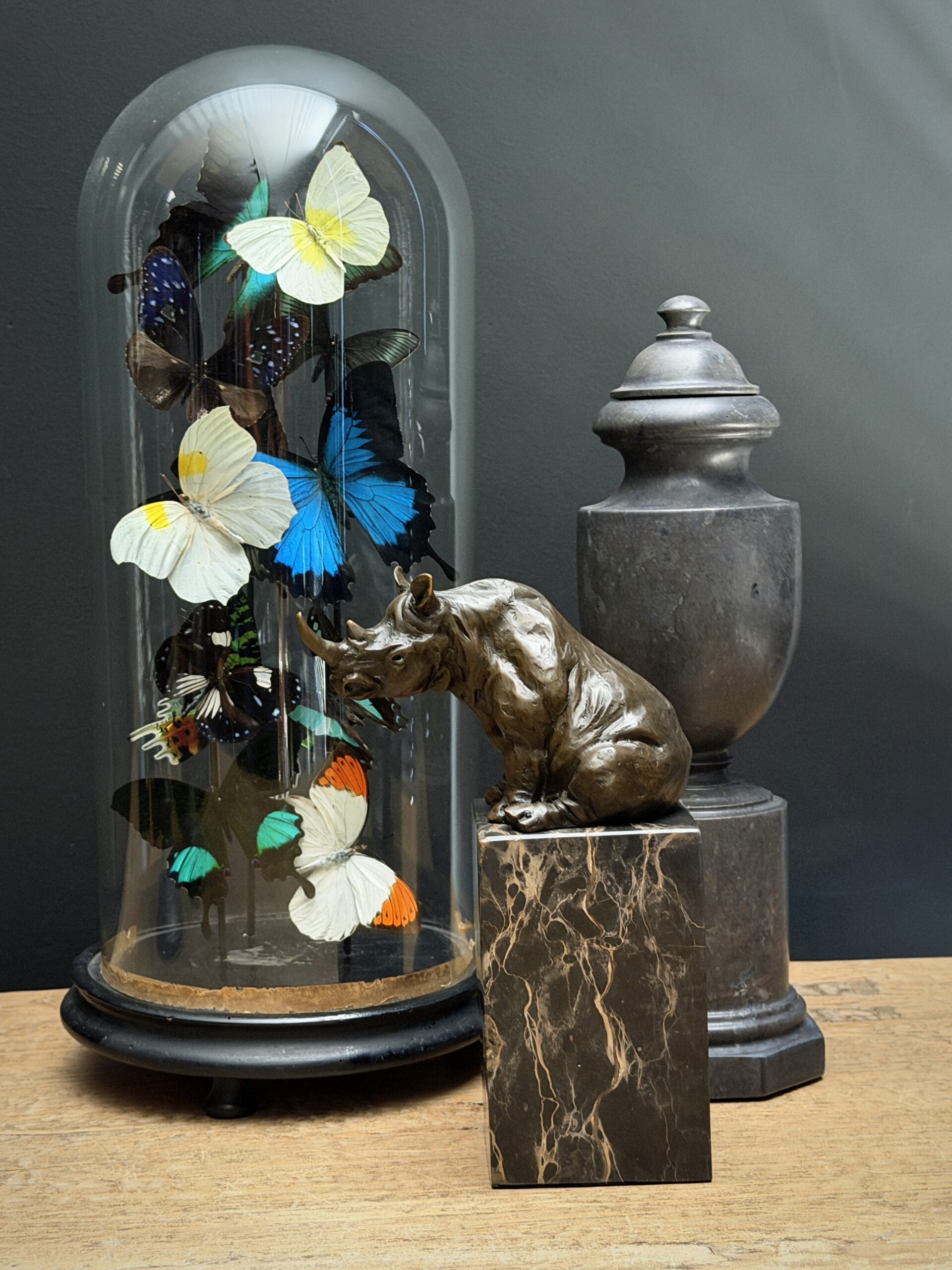 Antieke Stolp met vlinder mix Antieke Stolp met vlinder mix