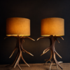 Schemerlamp van gewei