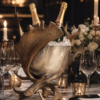 Champagnekoeler van gewei