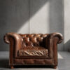 Vintage Chesterfield fauteuil Vintage Chesterfield fauteuil
