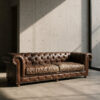 Vintage Chesterfield bank Vintage Chesterfield bank