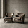 Set van 2 Ralph Lauren Fauteuils