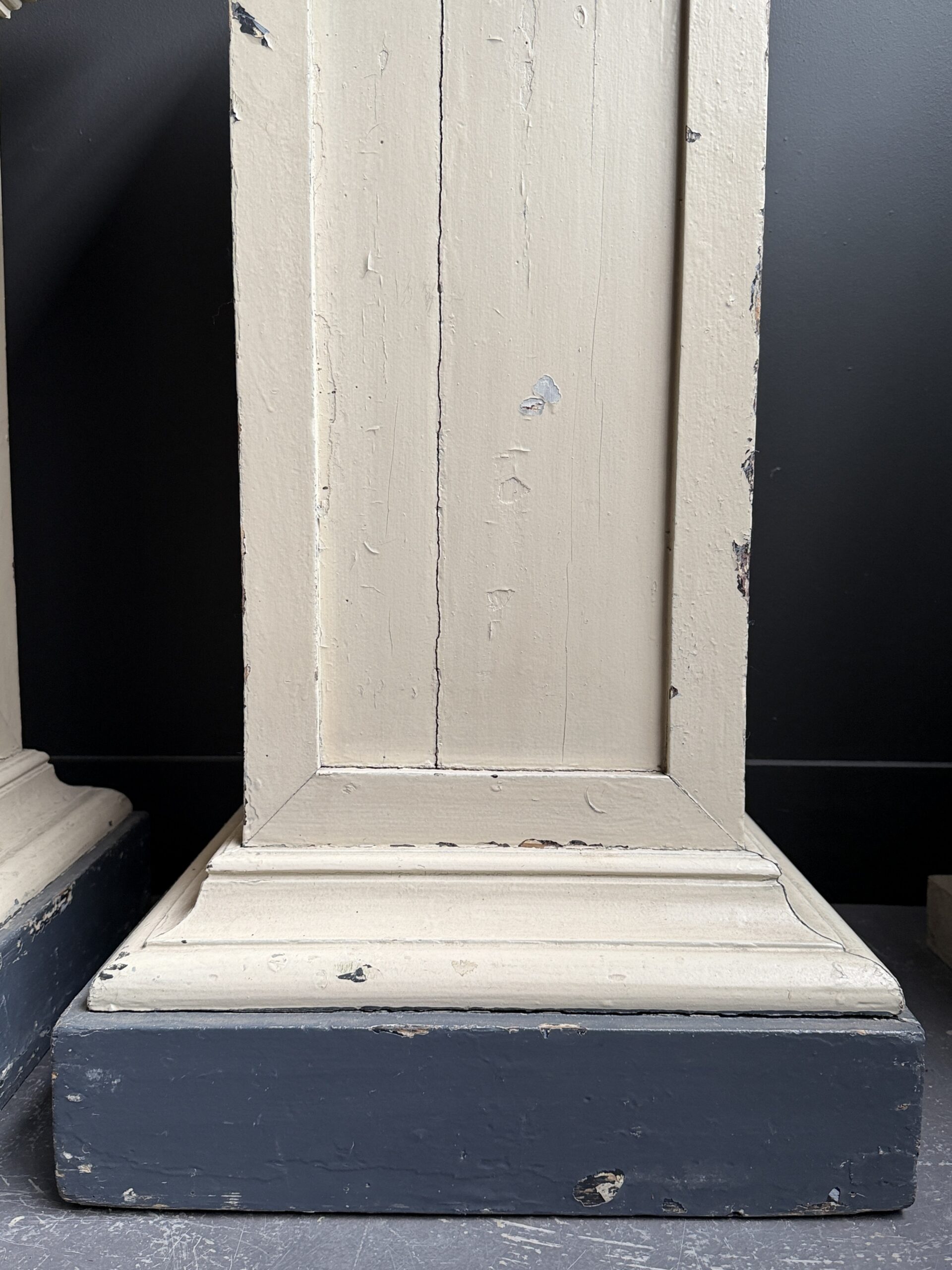 Set authentieke houten zuilen Set authentieke houten zuilen