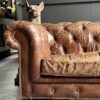 Vintage Chesterfield bank Vintage Chesterfield bank
