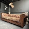 Vintage Chesterfield bank Vintage Chesterfield bank
