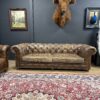 Vintage Chesterfield bank Vintage Chesterfield bank