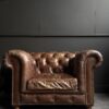 Vintage Chesterfield fauteuil Vintage Chesterfield fauteuil