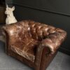 Vintage Chesterfield fauteuil Vintage Chesterfield fauteuil