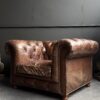 Vintage Chesterfield fauteuil Vintage Chesterfield fauteuil