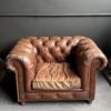Vintage Chesterfield fauteuil Vintage Chesterfield fauteuil