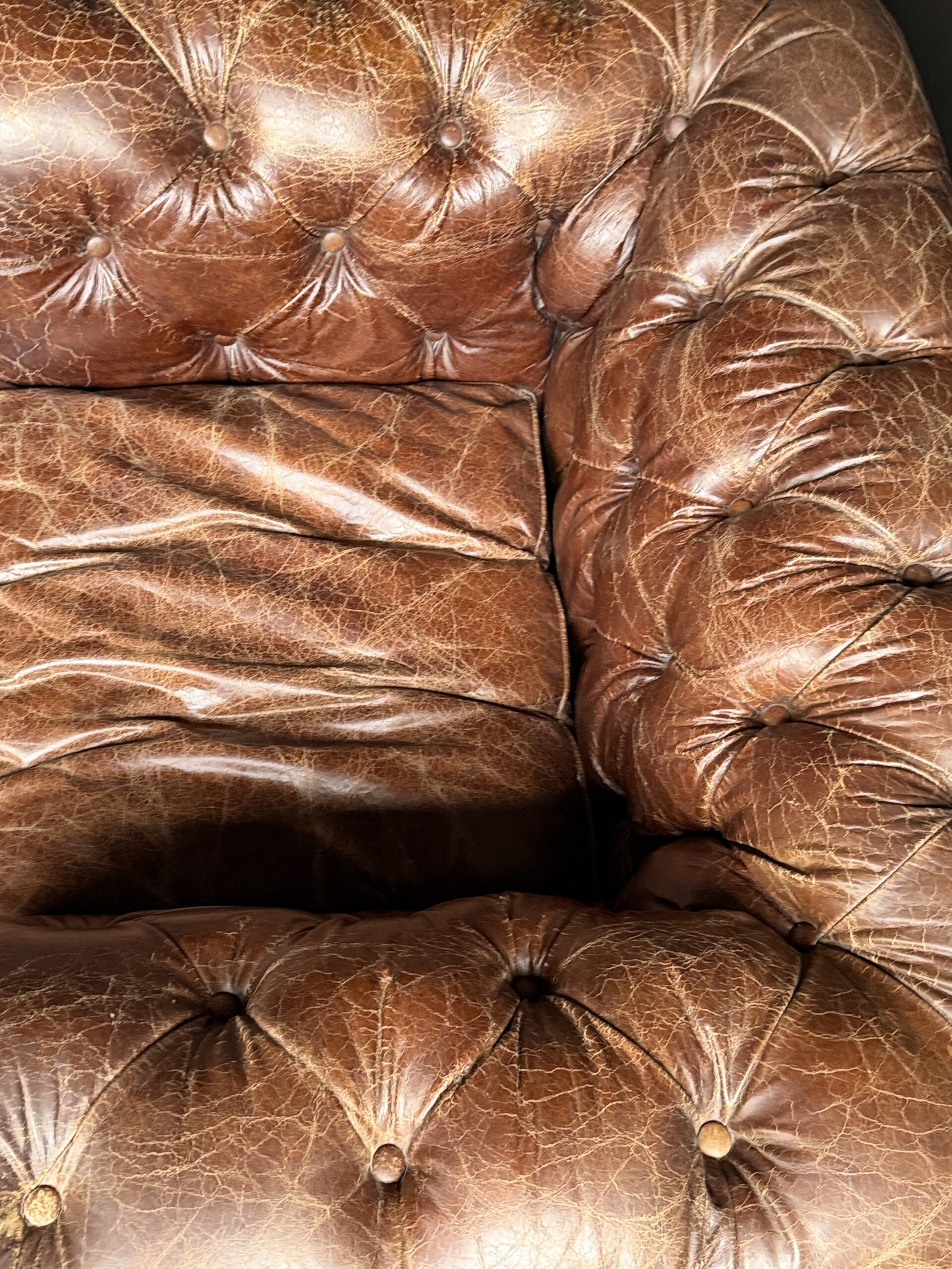 Vintage Chesterfield fauteuil Vintage Chesterfield fauteuil