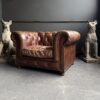 Vintage Chesterfield fauteuil Vintage Chesterfield fauteuil