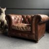 Vintage Chesterfield fauteuil Vintage Chesterfield fauteuil