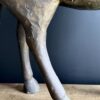 Oud Indiaas paard met messing beslag