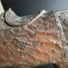 Oud Indiaas paard met messing beslag
