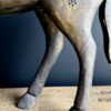 Oud Indiaas paard met messing beslag Oud Indiaas paard met messing beslag