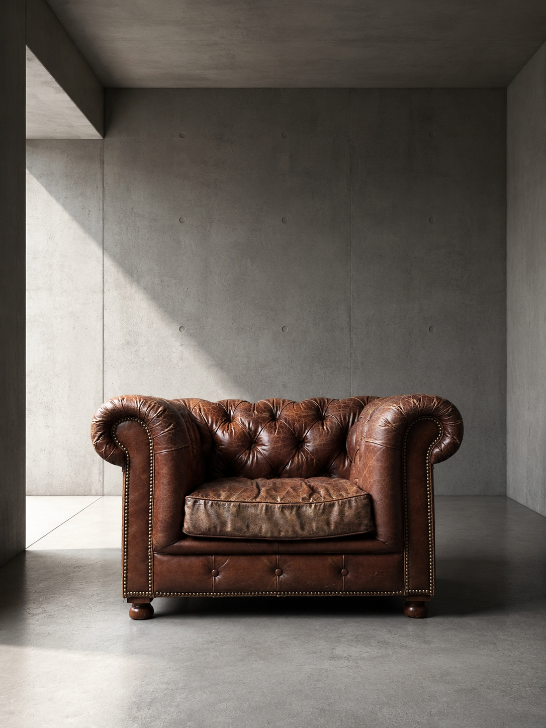 Vintage Chesterfield fauteuil Vintage Chesterfield fauteuil