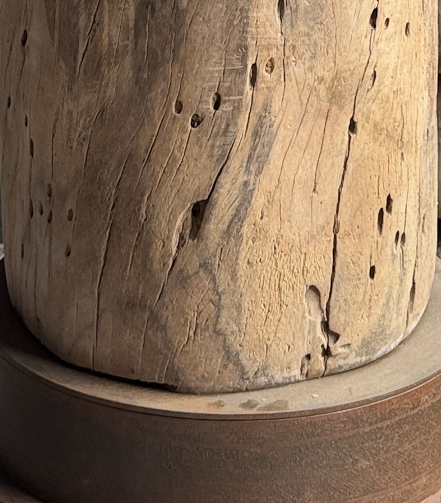 Massieve boomstamlamp Massieve boomstamlamp