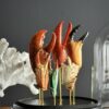 Decoratieve schaaldierscharen
