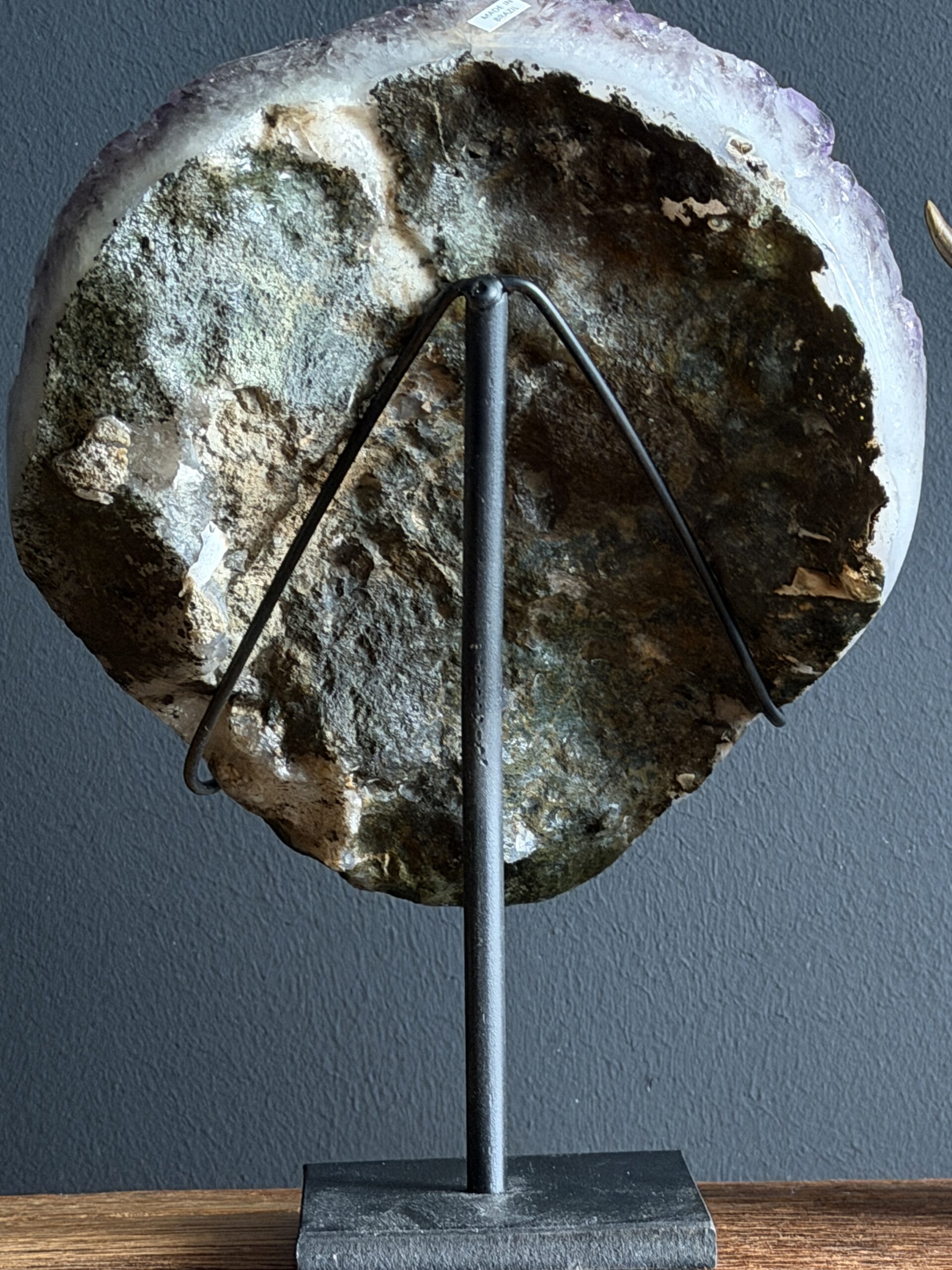Amethist op sokkel Amethist op sokkel