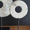 Schelpringen op standaard