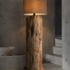 Massieve boomstamlamp