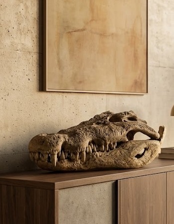 Replica XXL Nijlkrokodil Schedel